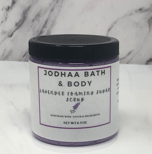 Lavender Foaming Sugar Scrub